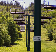 summer ski lift